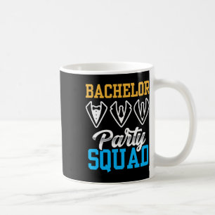 Taza De Café Equipo de despedida de soltero Novia Equipo Novio 