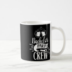 Taza De Café Equipo de despedida de soltero novio novia 