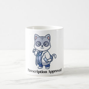 Taza De Café Equipo de Enfermería de la Clínica Veterinaria Pos