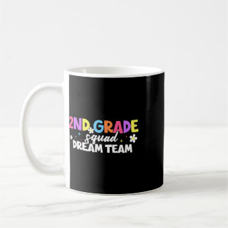 Taza De Café Equipo de ensueño del profesor y estudiante de 2do