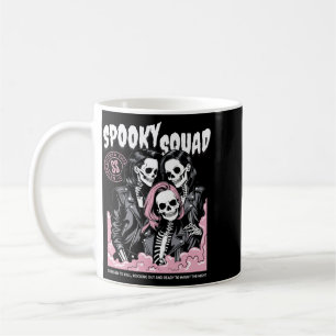 Taza De Café Equipo de Esqueleto Espeluznante de Hombres Coinci