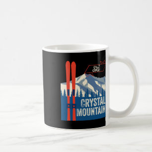 Taza De Café Equipo de esquí Crystal Mountain Montaña de Crista