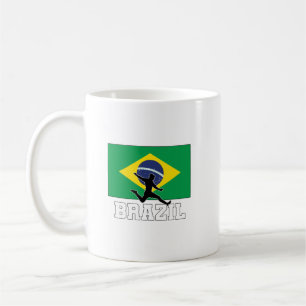 Taza De Café Equipo de fútbol de Brasil: Café Mug
