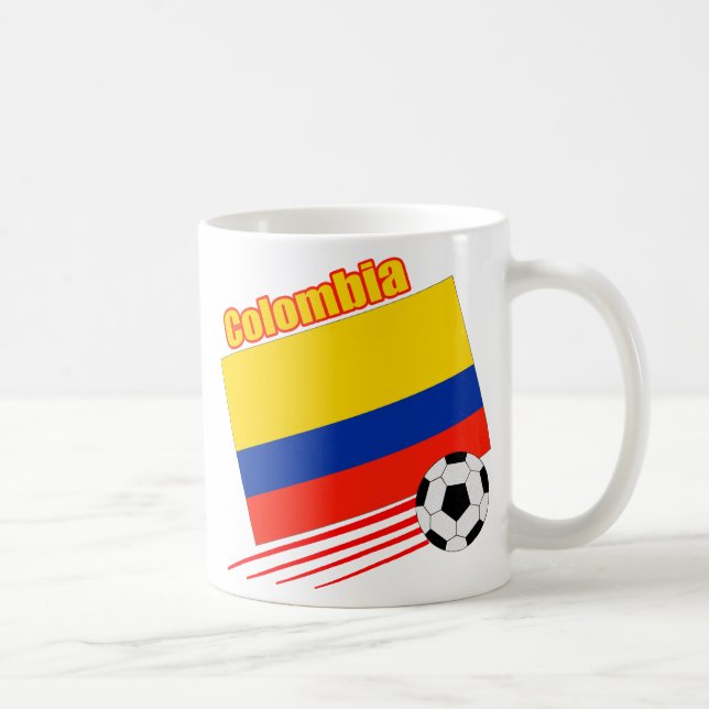 Taza De Café Equipo de fútbol de Colombia (Derecha)