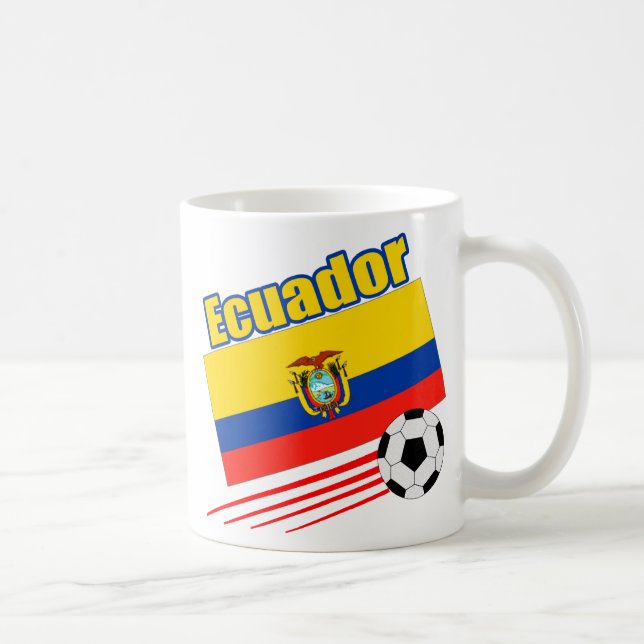 Taza De Café Equipo de fútbol de Ecuador (Derecha)
