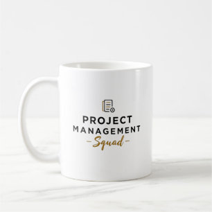 Taza De Café Equipo de Gestión de Proyectos – Icono de Document