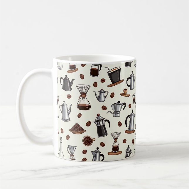 Taza De Café Equipo de goteo y brea (Izquierda)