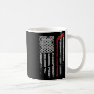 Taza De Café Equipo de hockey de bandera estadounidense obsequi