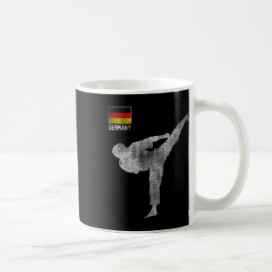 Taza De Café Equipo de Karate Artes Marciales Mma Patada Aleman