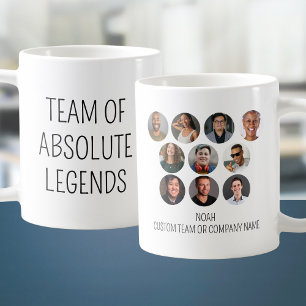 Taza De Café Equipo De Leyendas Absolutas 10 Oficina De Coworke