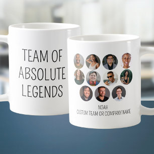 Taza De Café Equipo De Leyendas Absolutas 11 Oficina De Fotogra