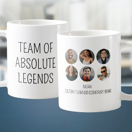 Taza De Café Equipo De Leyendas Absolutas 6 Oficina De Coworker