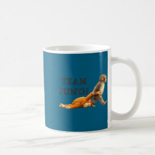 Taza De Café Equipo de mono bebé puñetazo mono divertido meme M