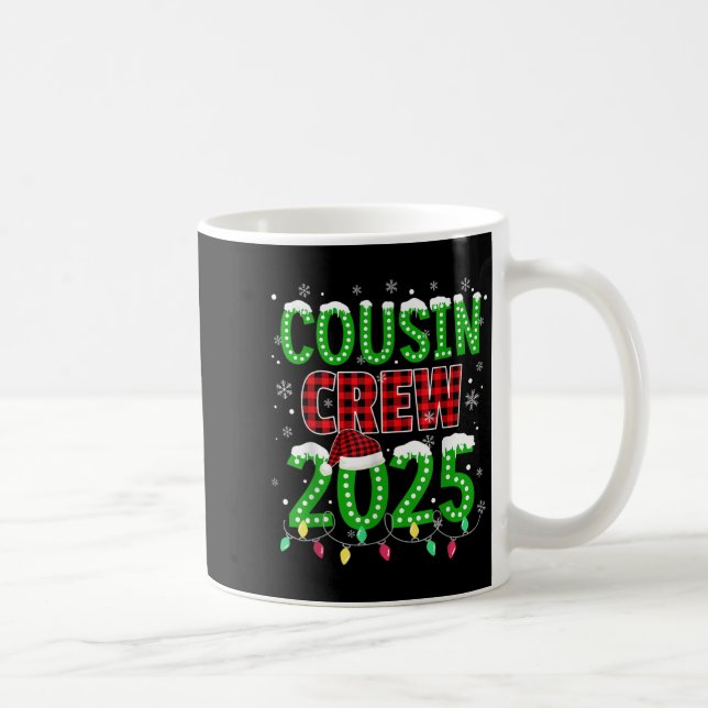 Taza De Café Equipo de Navidades de Primo 2025 Luces de Navidad (Derecha)