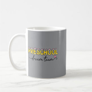 Taza De Café Equipo de preescolar de vuelta al cole lápiz diver