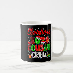 Taza De Café Equipo de primos Navidad 2025 Pjs pijamas Navidad 