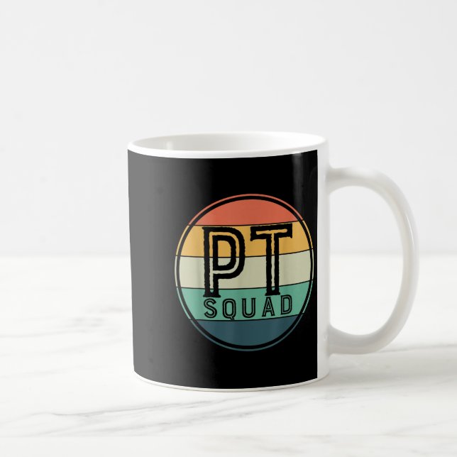 Taza De Café Equipo de PT Retro Terapia Física  (Derecha)