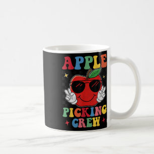 Taza De Café Equipo de recolección de manzanas Diversión en la