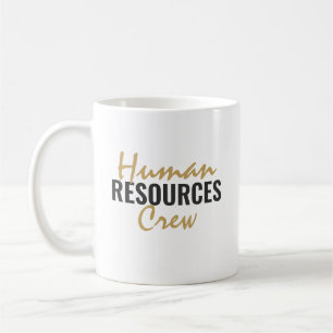 Taza De Café Equipo de Recursos Humanos – Personalizado