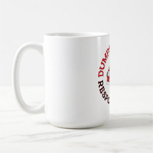 Taza De Café Equipo de Respuesta a Incendios en Contenedores