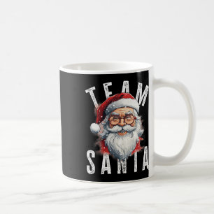 Taza De Café Equipo de Santa Navidades Graciosos Navidad Santa 