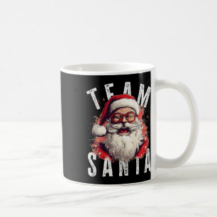 Taza De Café Equipo de Santa Navidades Graciosos Navidad Santa 