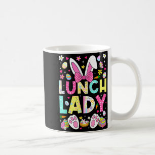Taza De Café Equipo de Señora de Almuerzo Funny Bunny Cafetería