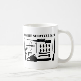 Taza De Café Equipo de supervivencia del zombi