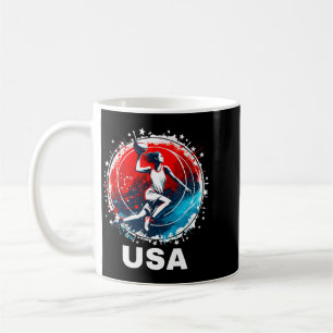 Taza De Café Equipo de Usa de Béisbol Usa