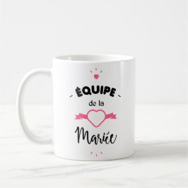 Taza De Café Equipo del mariée