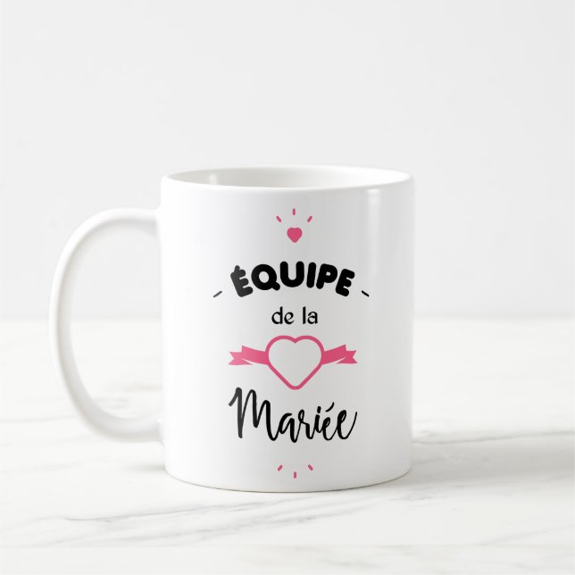 Taza De Café Equipo del mariée (Izquierda)