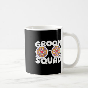 Taza De Café Equipo del Novio Gafas de Sol Groovy Despedida de 