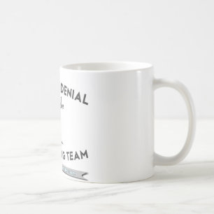 Taza De Café Equipo del salto del acantilado de la negación de