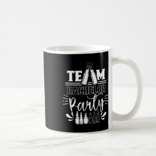 Taza De Café Equipo Despedida de Soltero Novio Novia