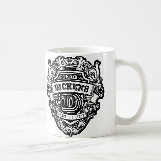 Taza De Café "Equipo Dickens" Charles Dickens (Derecha)