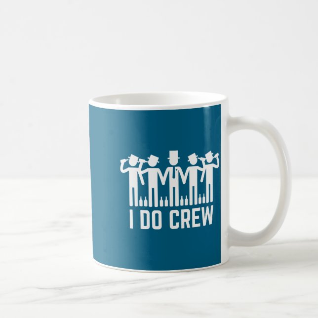 Taza De Café Equipo Divertido de Padrinos de Fiesta de Soltero (Derecha)