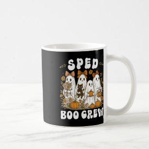 Taza De Café Equipo especial de docentes de Sped Boo Crew Prepp