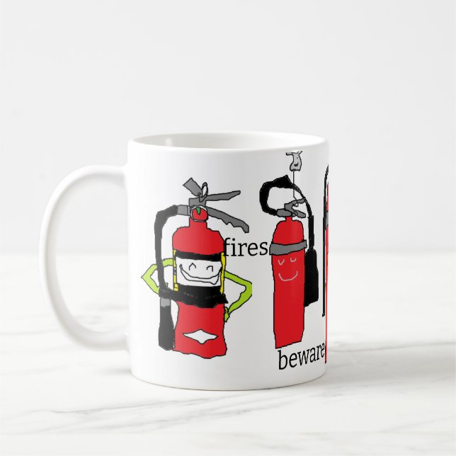 TAZA DE CAFÉ EQUIPO EXTINGUISHER (Izquierda)