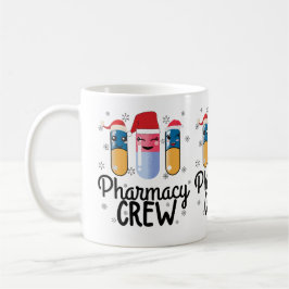 Taza De Café Equipo Farmacéutico. T-Shirt, Navidades farmacéuti