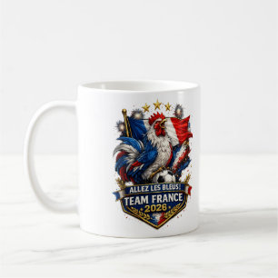 Taza De Café Equipo Francia 2026 Allez Les Bleus Fútbol 