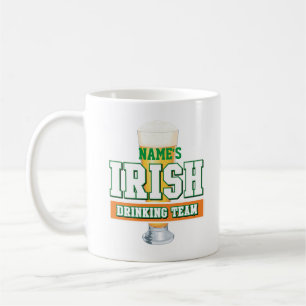 Taza De Café Equipo irlandés de bebidas personalizado Mug Frota