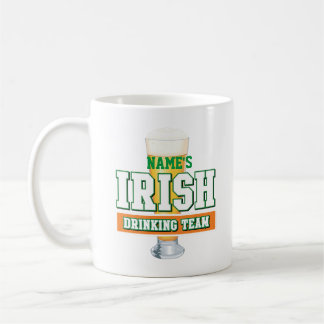 Taza De Café Equipo irlandés de bebidas personalizado Mug Frota