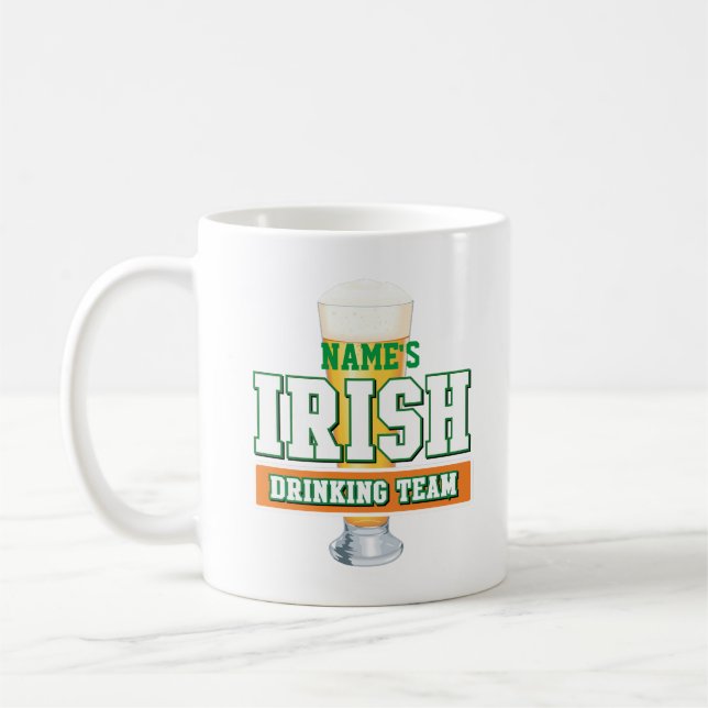 Taza De Café Equipo irlandés de bebidas personalizado Mug Frota (Izquierda)