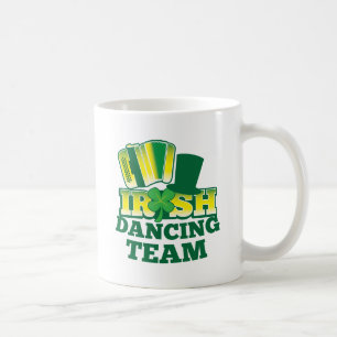 Taza De Café EQUIPO irlandés del baile