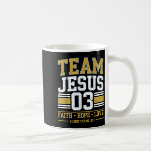 Taza De Café Equipo Jesús 03 Fe Cristiana Hombres Adolescente N