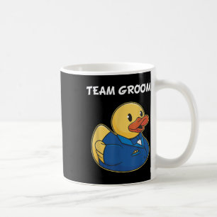 Taza De Café Equipo Novio Pato de Goma Fiesta Chicos Despedida