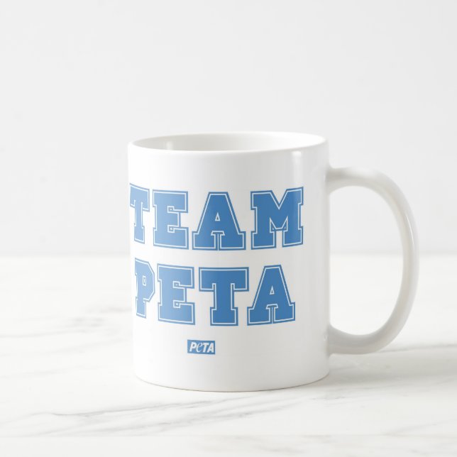 Taza De Café Equipo PETA (Derecha)