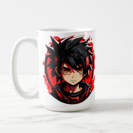 Taza De Café Equipo Sobrenatural: Chico Anime