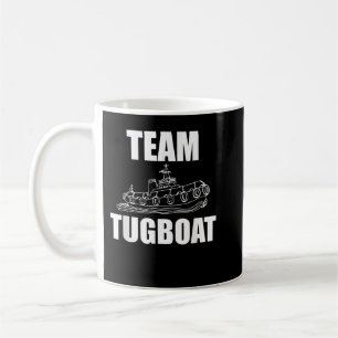 Taza De Café Equipo Tirador Tirador Tug Boat Diseño Buque Lov