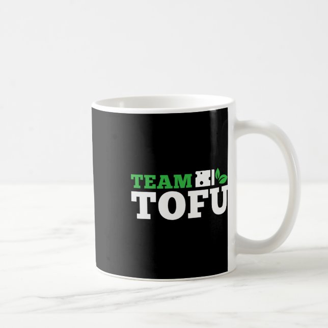 Taza De Café Equipo Tofu Workout Vegan Bodybuilding Fitness Pla (Derecha)
